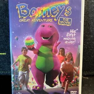 Barney's Great Adventure The Movie DVD (1998) - His First Movie Ever!
